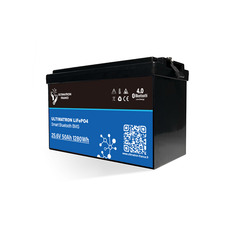 Miniature Batterie Lithium ULTIMATRON LiFePO4 Smart BMS 25.6V 50AH N° 5